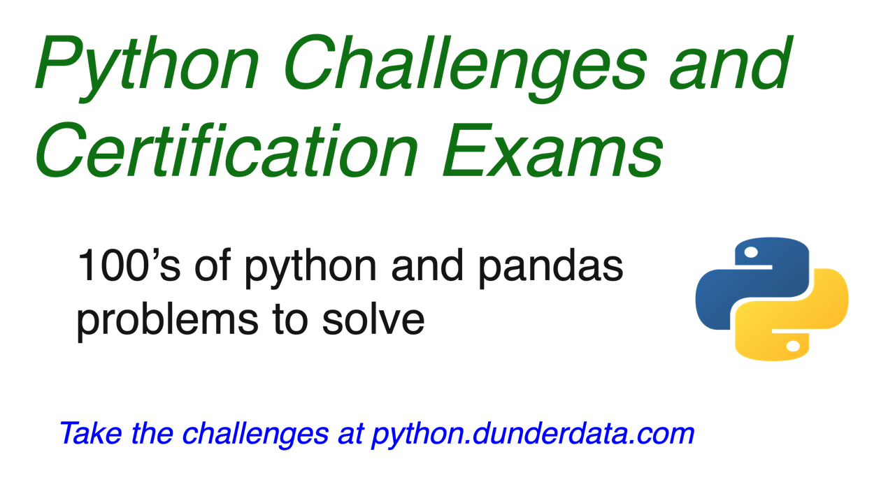 dunder-data-python-challenges